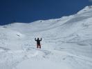 Markus zwischen Piste 14a und Piste 14b (17. Apr.)