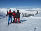 Ich, Stefan und Markus auf der Piste 11 (18. Apr.)