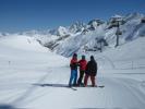 Ich, Stefan und Markus auf der Piste 21 (18. Apr.)