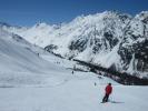 Markus und Stefan auf der Piste 30 (18. Apr.)