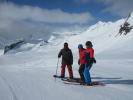 Markus, Stefan und ich auf der Piste 76 (19. Apr.)