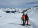 Ich und Markus auf der Piste 21 (22. Apr.)