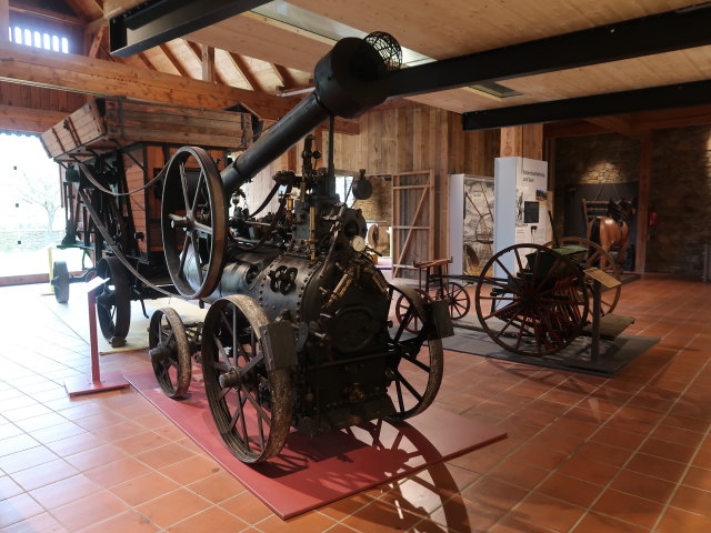 Ausstellung 'Mensch.Boden.Technik' im Museum