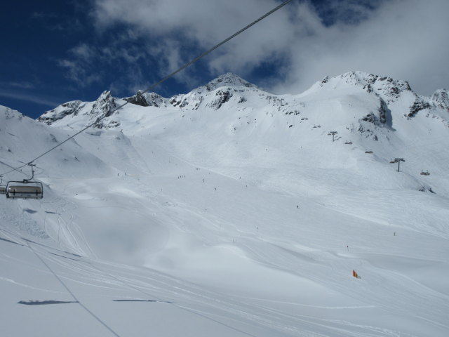 Eisjochzungeabfahrt von der Eisjochbahn aus