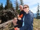 Frank und Sabine zwischen Gaflenzer Kaibling und Breitenauer Spitz