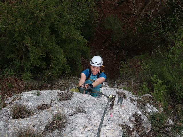 Matthias-Prinner-Klettersteig: Romana am Pfeiler