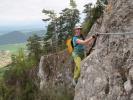 Matthias-Prinner-Klettersteig: Romana nach der Seilbrücke