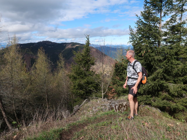 Frank zwischen Gro&szlig;er Kripp und Friesling