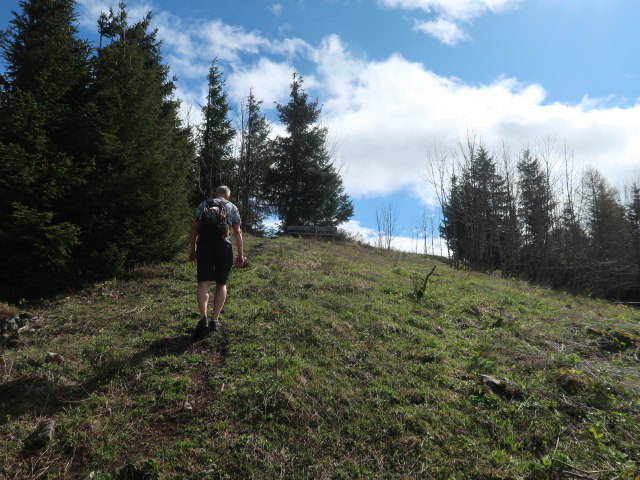 Frank zwischen Gro&szlig;er Kripp und Friesling