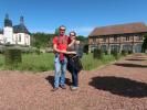 Ich und Sabine in der Orangerie in Blieskastel (19. Mai)