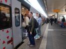 Sabine im Hauptbahnhof Saarbrücken, 208 m (19. Mai)