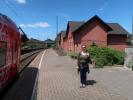 Sabine im Bahnhof Völklingen, 192 m (19. Mai)