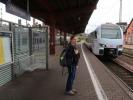 Sabine im Bahnhof Völklingen, 192 m (19. Mai)