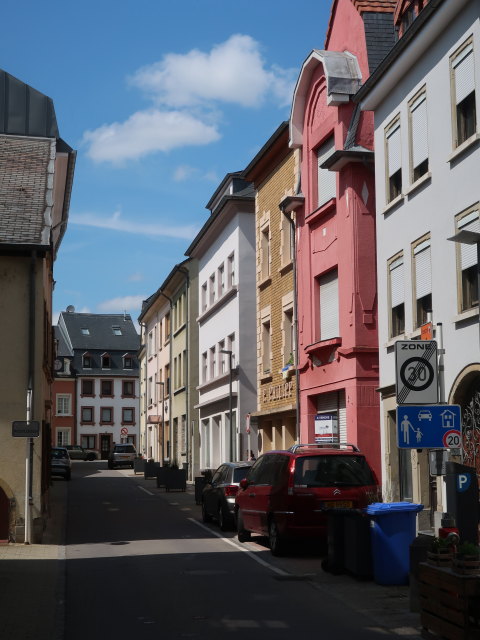 Rue de la Poste in Gréiwemaacher (20. Mai)