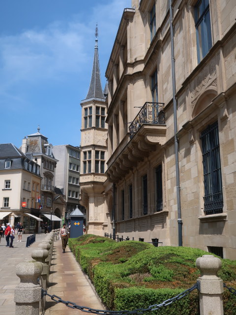 Groussherzogleche Palais in Lëtzebuerg (21. Mai)