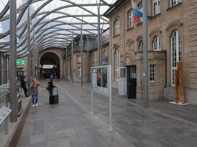 Sabine im Gare Lëtzebuerg (22. Mai)