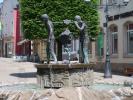 Fontaine des Messagers in Gréiwemaacher (20. Mai)