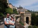 Ich und Sabine bei der Porte espagnole in Lëtzebuerg (21. Mai)