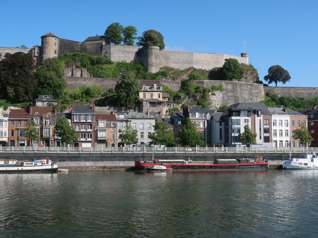 Quai des Chasseurs Ardennais in Namur (24. Mai)