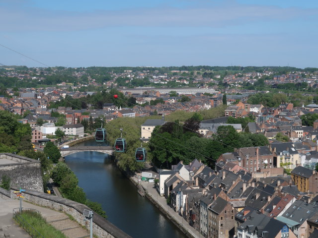 Téléphérique de la Citadelle in Namur (24. Mai)