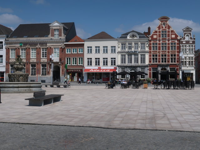 Grote Markt in Oudenaarde (25. Mai)