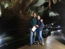 Ich und Sabine in der Grottes de Remouchamps (22. Mai)