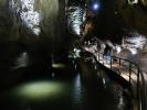 Sabine in der Grottes de Remouchamps (22. Mai)