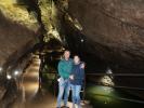 Ich und Sabine in der Grottes de Remouchamps (22. Mai)