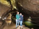 Ich und Sabine in der Grottes de Remouchamps (22. Mai)