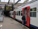 Sabine im Gare de Liège-Saint-Lambert (23. Mai)