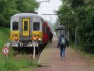 Sabine im Gare Spa-Géronstère (23. Mai)