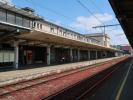 Sabine in der Station Kortrijk (25. Mai)