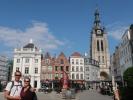 Ich und Sabine am Grote Markt in Kortrijk (25. Mai)