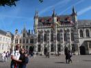 Ich und Sabine am Burg in Brugge (26. Mai)