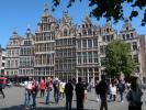 Ich und Sabine am Grote Markt in Antwerpen (27. Mai)