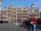 Sabine und ich am Grote Markt in Brussel (29. Mai)