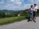 Sabine und ich zwischen Klammer Kapelle und Tirolerhof