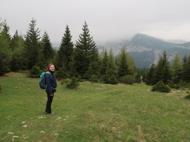 Sabine zwischen Praterstern und Wolfgang-Dirnbacher-H&uuml;tte