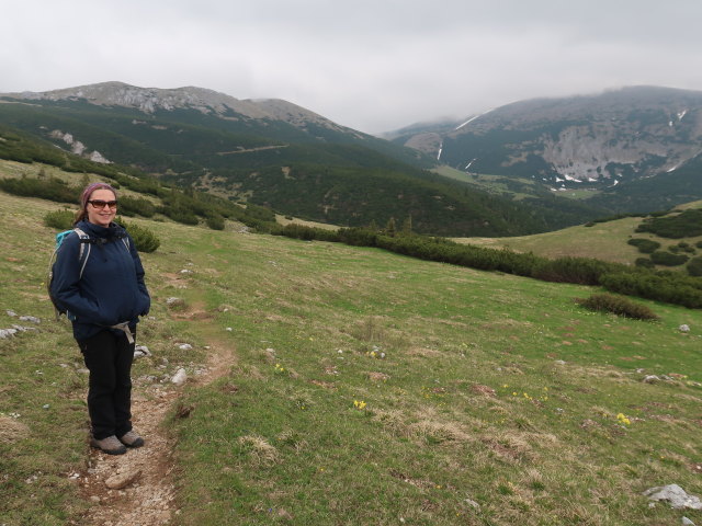 Sabine zwischen Habsburghaus und B&auml;rengraben
