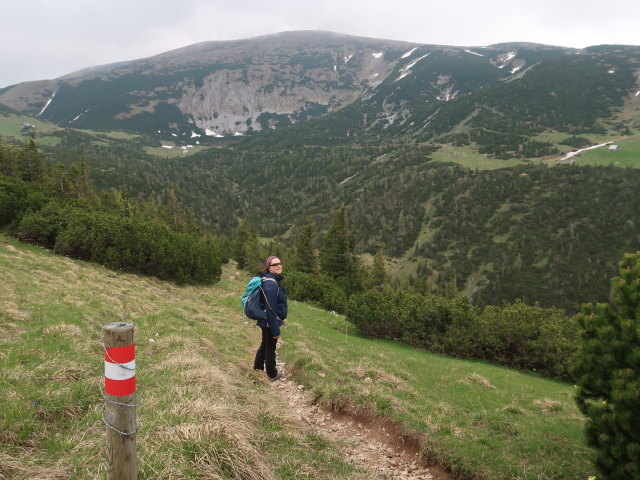 Sabine zwischen Habsburghaus und B&auml;rengraben