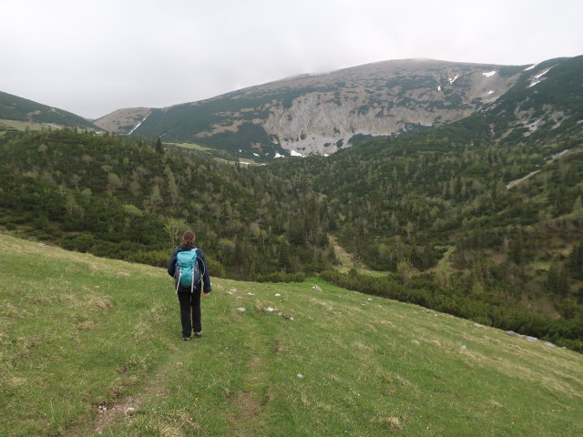 Sabine zwischen Habsburghaus und B&auml;rengraben