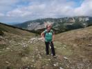 Sabine zwischen Grasbodenalm und Hohem Stein