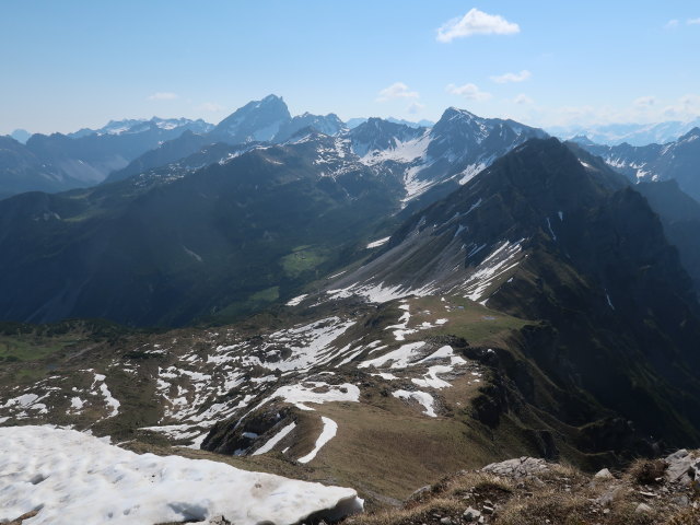 zwischen Gamsfreiheit und Faludrigaalpe (9. Juni)