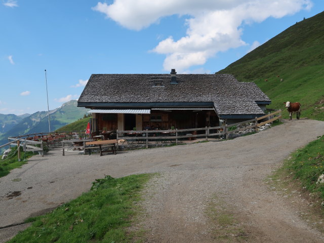 Breithornhütte, 1.679 m (9. Juni)