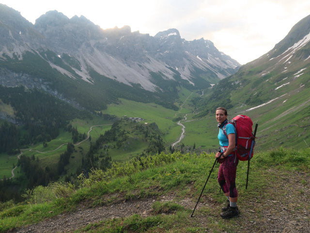 Ursa zwischen S&auml;ttele und Klesenzaalpe (10. Juni)