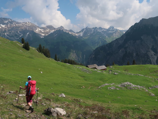 Ursa zwischen Wangspitze und Madonaalpe (10. Juni)