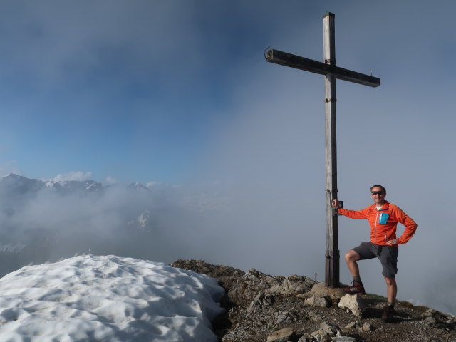 Ich auf der Hochk&uuml;nzelspitze, 2.397 m (11. Juni)