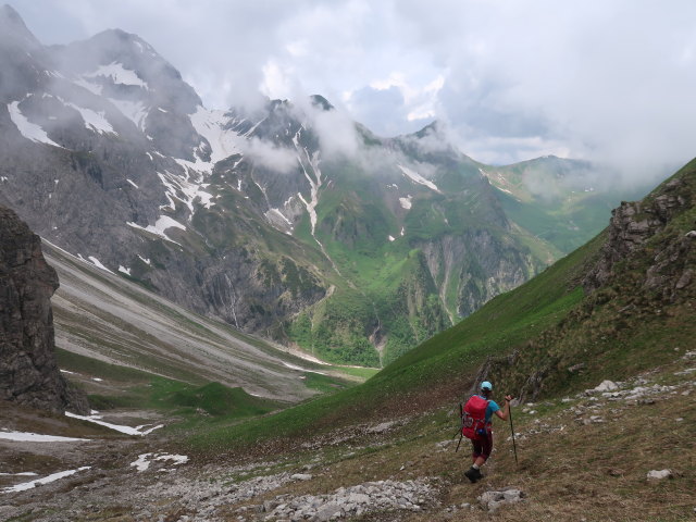 Ursa zwischen T&ouml;belejoch und T&ouml;belealpe (11. Juni)