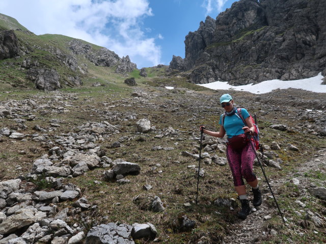 Ursa zwischen T&ouml;belejoch und T&ouml;belealpe (11. Juni)