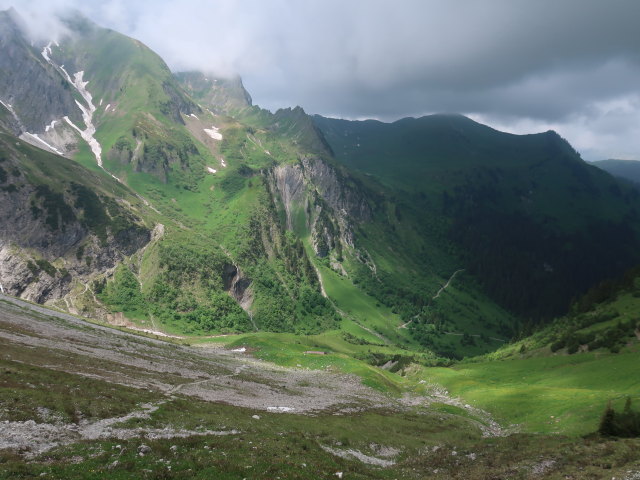 Ursa zwischen T&ouml;belejoch und T&ouml;belealpe (11. Juni)